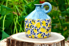 Load image into Gallery viewer, Light Blue Lemon Branch Watering Jug