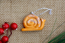 Load image into Gallery viewer, Snail Ornament
