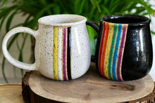 Load image into Gallery viewer, Speckled White Nonbinary Pride Mug
