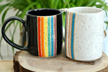 Load image into Gallery viewer, Sparkly Black Rainbow Pride Mug
