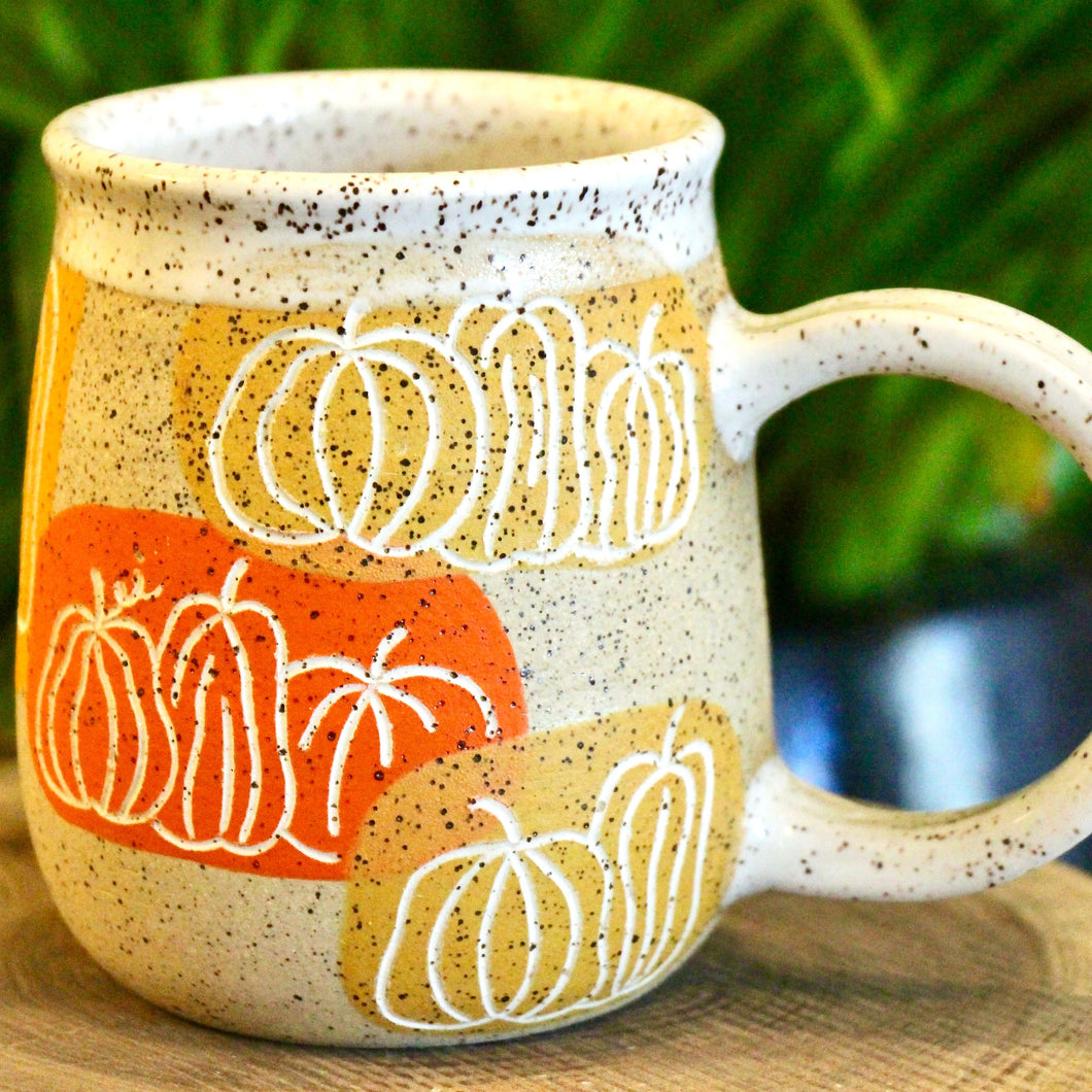 Carved Pumpkin Patch Mug #2