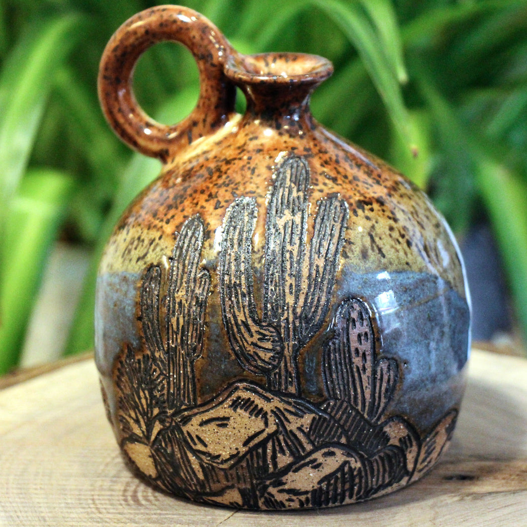 Desert Landscape Watering Jug