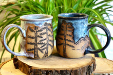 Load image into Gallery viewer, Wintery Pine Tree Mug
