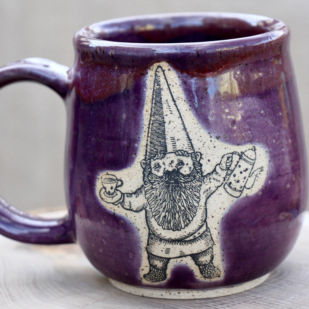 Purple Tea Gnome Mug