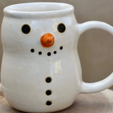 Load image into Gallery viewer, Smiling Snowman Mug
