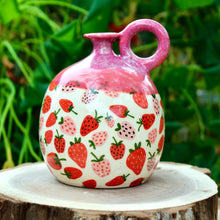 Load image into Gallery viewer, Pink Strawberry Watering Jug
