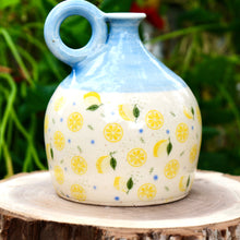 Load image into Gallery viewer, Light Blue Lemon Watering Jug (Seconds)
